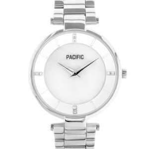 zegarek damski pacific x6119 - silver (zy624a)