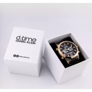zegarek męski daniel klein d:time 12437-5 (zl022d) + box