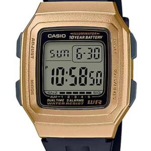 zegarek marki casio model f-201_m kolor czarny. akcesoria dla obu płci. sezon: cały rok