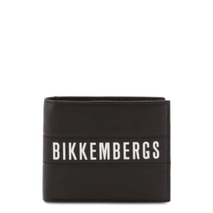 portfele marki bikkembergs model e4bpme1i3053 kolor czarny. akcesoria męskie. sezon: wiosna/lato