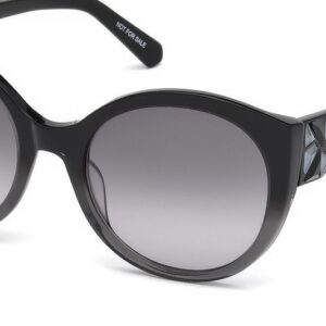 damskie okulary przeciwsłoneczne swarovski model sk-0174-20b (szkło/zausznik/mostek) 57/21/140 mm)