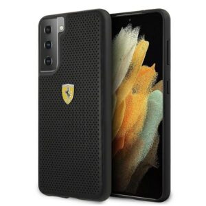 ferrari fespehcs21mbk s21+ g996 czarny/black hardcase on track perforated