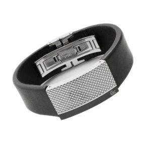 firmowa męska bransoletka guess model cmb70708 (8cm )