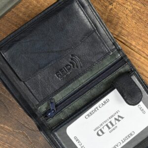 skórzany męski portfel wild n4-ga rfid