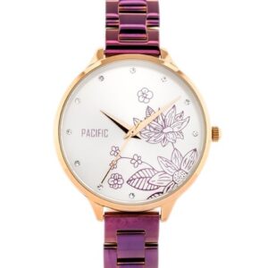 zegarek damski pacific x6101 - purple (zy618e)