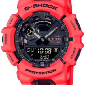 zegarek marki casio model gba-9_m kolor czerwony. akcesoria męskie. sezon: cały rok