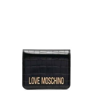 portfel marki love moschino model jc5710pp0fks0 kolor czarny. akcesoria damskie. sezon: jesień/zima