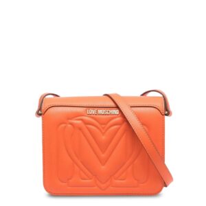 torebka marki love moschino model jc4119pp1glv0 kolor pomarańczowy. torby damskie. sezon: wiosna/lato