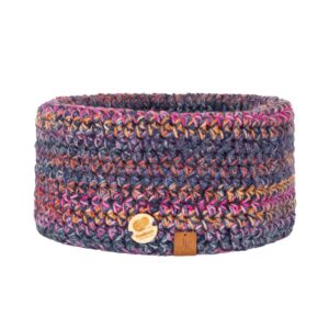 ciepły komin zimowy handmade