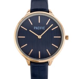 zegarek damski pacific x6094 - granatowy (zy689d)