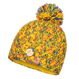 naturalna czapka zimowa handmade