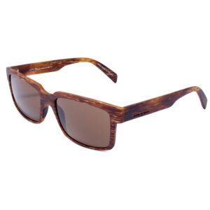 męskie okulary przeciwsłoneczne italia independent model 0910-bhs-044 (szkło/zausznik/mostek) 55/17/140 mm)