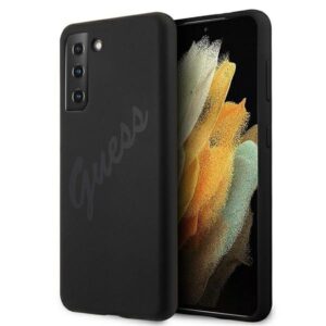 guess guhcs21mlsvsbk s21+ g996 czarny/black hardcase script vintage