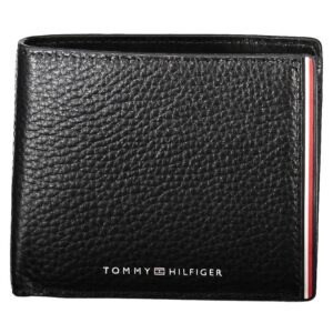 czarny portfel męski tommy hilfiger