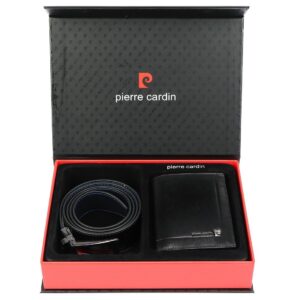 meski zestaw prezentowy skóra naturalna pierre cardin zg-89