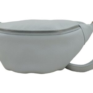 torebka damska saszetka / nerka - casual - biała