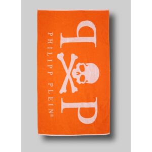 towels marki philipp plein model tmpp02 kolor pomarańczowy. akcesoria dla obu płci. sezon: wiosna/lato