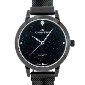 zegarek damski jordan kerr - i2008 (zj939c) black magnetyczne zapięcie