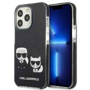 karl lagerfeld klhcp13ltpekck iphone 13 pro / 13 6,1" hardcase czarny/black karl&choupette