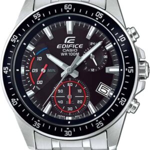 zegarek marki casio model efv-5_m kolor szary. akcesoria męskie. sezon: cały rok