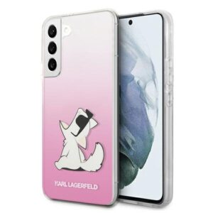 karl lagerfeld klhcs22scfnrcpi s22 s901 hardcase różowy/pink choupette eat