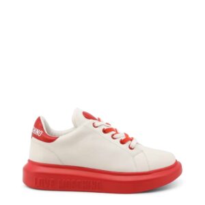 sneakersy marki love moschino model ja15044g1fia1 kolor biały. obuwie damskie. sezon: jesień/zima