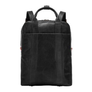 nuvola pelle laptop backpack leather for men elegant computer business travel bag two handles straps