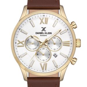 zegarek męski daniel klein 12805-6 (zl028b) + box