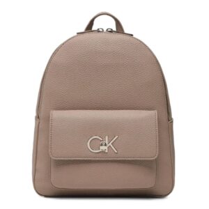plecaki marki calvin klein model k60k610637 kolor brązowy. torby damskie. sezon: wiosna/lato