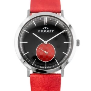 zegarek męski bisset bscf15 - tytanowy (zb086c)
