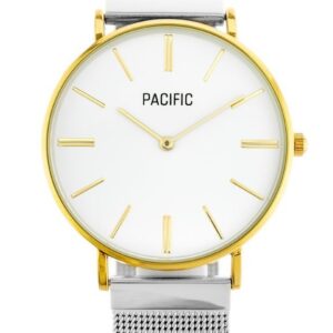 zegarek damski pacific x6169 - bicolor (zy655b)