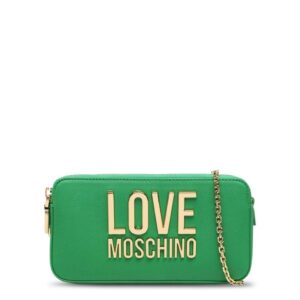 kopertówki marki love moschino model jc5609pp1gli0 kolor zielony. torby damskie. sezon: wiosna/lato