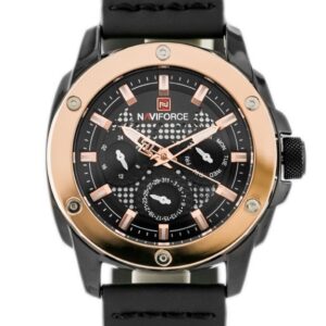zegarek męski naviforce - nf9116 (zn057b) - black/rosegold