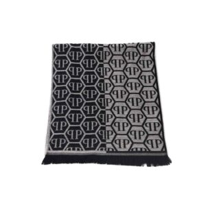szaliki marki philipp plein model sc15w1pp115 kolor fioletowy. akcesoria męskie. sezon: jesień/zima