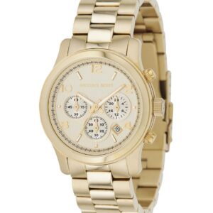 stalowy stylowy damski zegarek michael kors runway