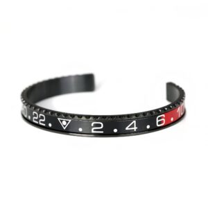 firmowa męska bransoletka oyster model bk-gmt-rdbk (18cm )