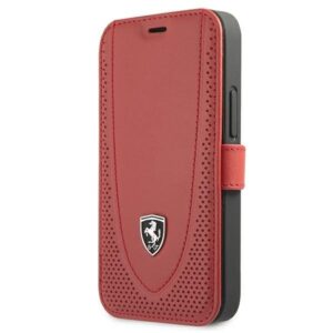ferrari feogoflbkp12sre iphone 12 mini 5,4" czerwony/red book off track perforated