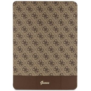 guess gufcp12ps4sgw ipad pro 12.9" brązowy/brown 4g stripe allover