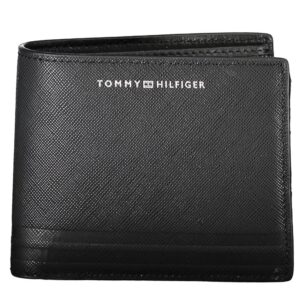 czarny portfel męski tommy hilfiger