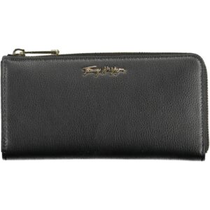 czarny portfel tommy hilfiger damski