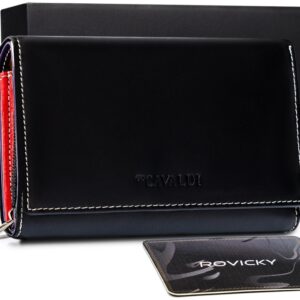 skórzany damski portfel cavaldi 57006-spn multi