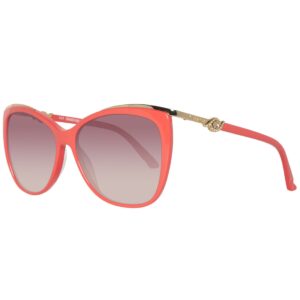 damskie okulary przeciwsłoneczne swarovski model sk0104-5766f (szkło/zausznik/mostek) 14/135/57 mm)
