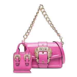 torebka marki versace jeans model 74va4bfc_zs578 kolor różowy. torby damskie. sezon: wiosna/lato