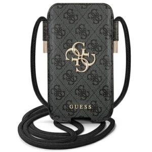 guess torebka guphl4gmggr 6,7" szary/grey hardcase 4g big metal logo