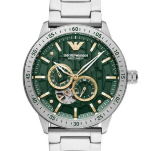 zegarek męski emporio armani ar60053 - mario meccanico - automat (zi056b)