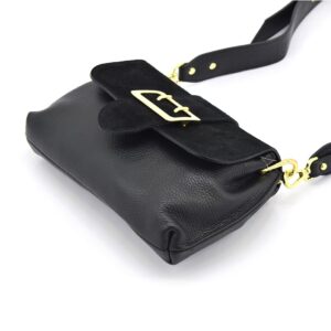 elegancka listonoszka vp1008 skóra szeroki pasek
