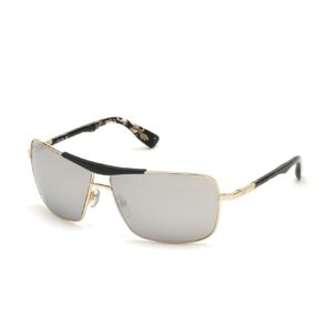 męskie okulary przeciwsłoneczne web eyewear model we0280-6232c (szkło/zausznik/mostek) 62/12/125 mm)