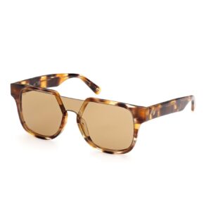 męskie okulary przeciwsłoneczne web eyewear model we0315-0041f (szkło/zausznik/mostek) 00/0/145 mm)