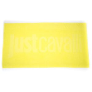 recznik plażowy marki just cavalli beachwear model b85 15grmc kolor zółty. akcesoria męskie. sezon: