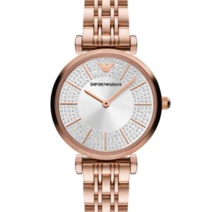 zegarek damski emporio armani ar11446 - gianni t-bar (zi512b)